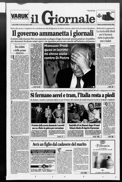 Il giornale : quotidiano del mattino